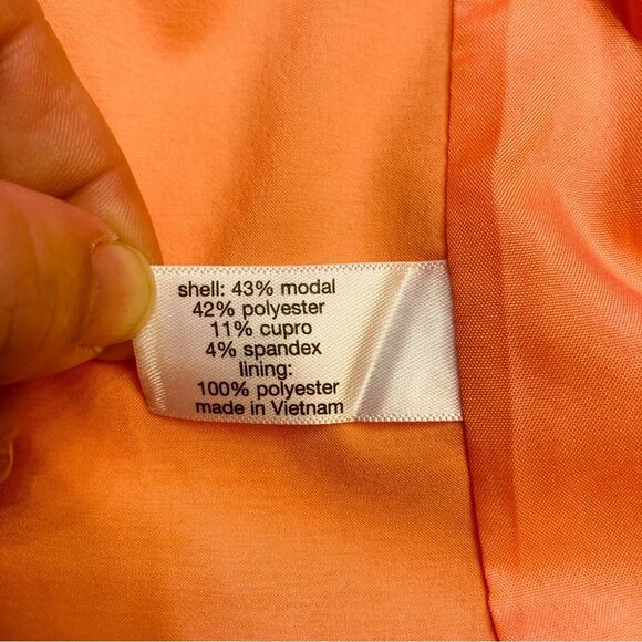 Lane Bryant One Button Blazer Size 18 Pockets Stretch Smooth Office NEW $139.95 - Picture 6 of 9